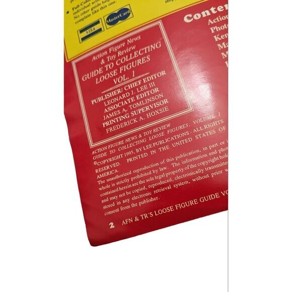 Lee's Guide To: Collecting Loose Action Figures Volume 1 Vintage 1995 - Picture 2 of 4